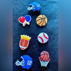 💥Shoe Charms💥 NEW 💥 Sports Theme